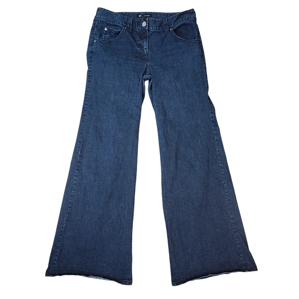 INC International Concepts Women's Size 6 Dark Wash Flare Jeans